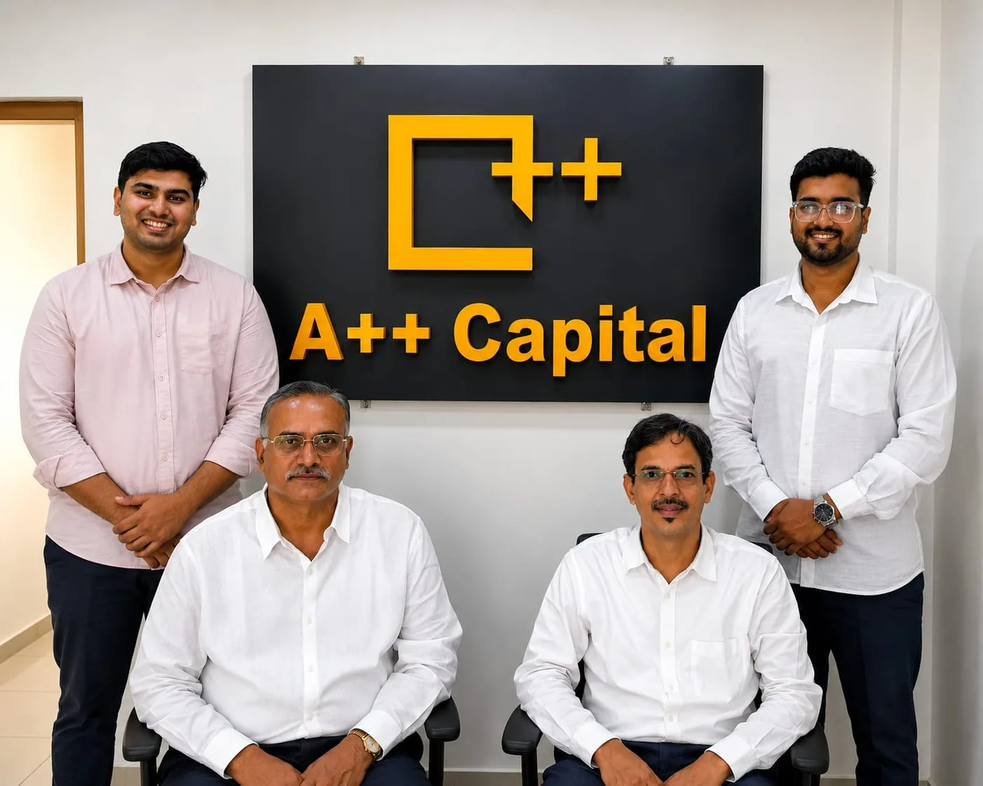 The A++ Capital team at their Pune office